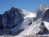 06 Tsha Tung and Gyalzen Peak From Just After Shingdip On Trek To Shishapangma Southwest Advanced Base Camp